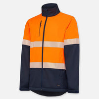 King Gee Hi-vis Reflective Ripstop Softshell Jacket - K05002-Queensland Workwear Supplies