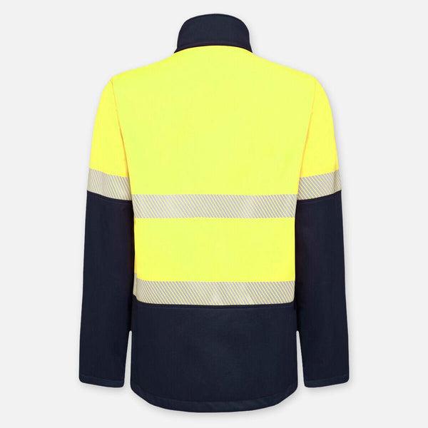 King Gee Hi-vis Reflective Ripstop Softshell Jacket - K05002-Queensland Workwear Supplies