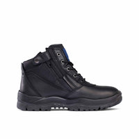 Mongrel Black Non-Safety ZipSider Boot - 961020-Queensland Workwear Supplies