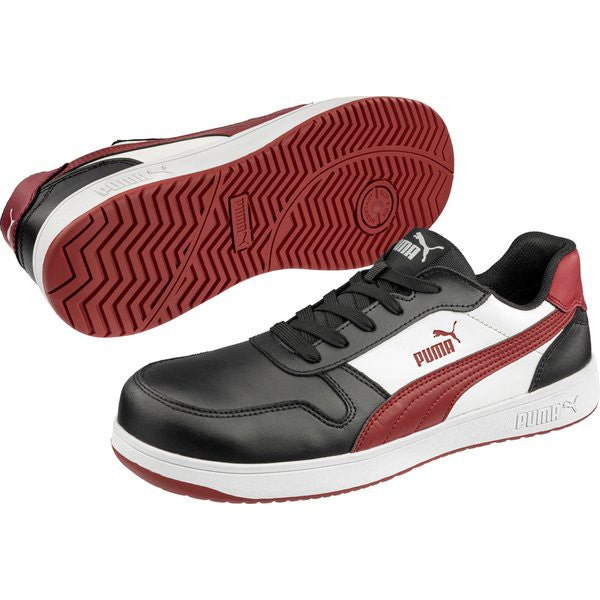 PUMA SAFETY FRONTCOURT LOW SHOE - 640277-Queensland Workwear Supplies