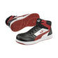 PUMA SAFETY FRONTCOURT MID BLACK/RED-630057