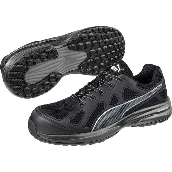 PUMA SAFETY PURSUIT CLOUD BLACK-644567-Queensland Workwear Supplies