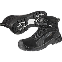 PUMA SAFETY SIERRA NEVADA BLACK WITH ZIP-630527-Queensland Workwear Supplies