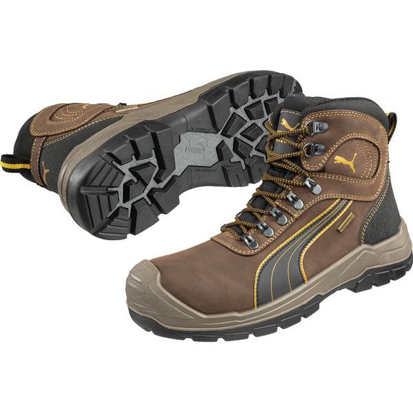 Buy PUMA SAFETY SIERRA NEVADA BROWN WITH ZIP 630227 Online Queensland Workwear Supplies