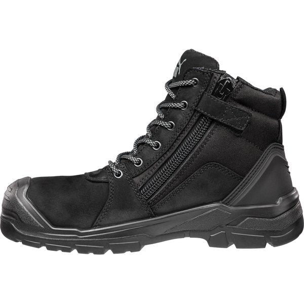 PUMA SAFETY TORNADO BLACK WITH ZIP-630797-Queensland Workwear Supplies