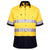 Ritemate 2 Tone Open Front, Short Sleeved Shirt with 3M Reflective Tape - RM1050RS-Queensland Workwear Supplies