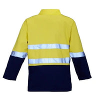 Ritemate 4 in 1 Two Tone Jacket With Reflective Tape - RM73N1R-Queensland Workwear Supplies