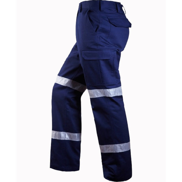 Ritemate Cargo Trouser 3M Tape - RM1004R-Queensland Workwear Supplies