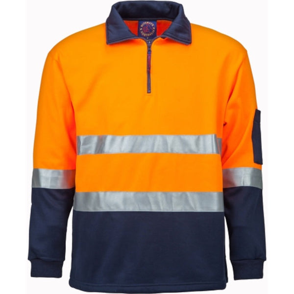 Ritemate Half Zip Fleece Pullover - RM6012R-Queensland Workwear Supplies