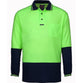 Ritemate Hi Vis, Long Sleeved Polo Shirt - RM2346