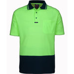 Ritemate Hi Vis Short Sleeve Polo Shirt - RM2346S-Queensland Workwear Supplies