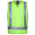 Ritemate Hi Viz Vest With 3M Reflective Tape - RM4245T-Queensland Workwear Supplies