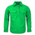 Ritemate Kids Pilbara Closed Front Long Sleeved Shirt - RM400CF-Queensland Workwear Supplies