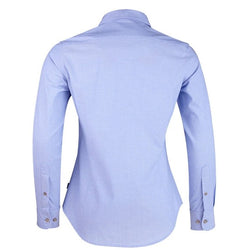 Ritemate Ladies Chambray Long Sleeved Shirt - RMPC006