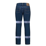 Ritemate Ladies Stretch Denim Jeans with Segmented Reflective Tape - RM220LSDR-Queensland Workwear Supplies