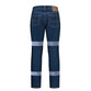 Ritemate Ladies Stretch Denim Jeans with Segmented Reflective Tape - RM220LSDR