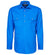 Ritemate Mens Pilbara Closed Front L/S Shirt - RM200CF-Queensland Workwear Supplies