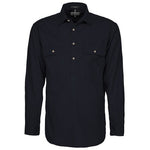 Ritemate Mens Pilbara Closed Front Long Sleeved Shirt - RM200CF-Queensland Workwear Supplies