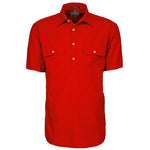 Ritemate Mens Pilbara Closed Front Short Sleeve Shirt - RM200CFS-Queensland Workwear Supplies