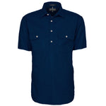 Ritemate Mens Pilbara Closed Front Short Sleeve Shirt - RM200CFS-Queensland Workwear Supplies