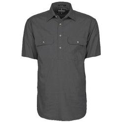 Ritemate Mens Pilbara Closed Front Short Sleeve Shirt - RM200CFS