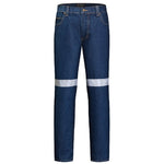 Ritemate Mens's Cotton Denim Jean 3M Tape - RM106DJR-Queensland Workwear Supplies