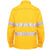 Ritemate Open Front Long Sleeve Mens 3M Tape - RM1040R-Queensland Workwear Supplies