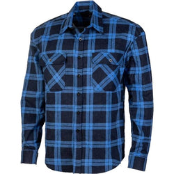 Ritemate Open Front Mens Flannelette Shirt - RM123SOF