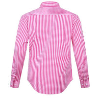 Ritemate Pilbara Ladies Check Long Sleeve Shirt - RMPC003-Queensland Workwear Supplies