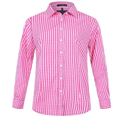 Ritemate Pilbara Ladies Check Long Sleeve Shirt - RMPC003