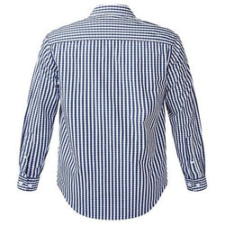 Ritemate Pilbara Men's Check Long Sleeve Shirt - RMPC004