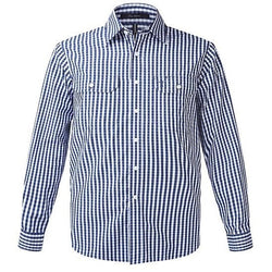 Ritemate Pilbara Men's Check Long Sleeve Shirt - RMPC004