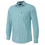 Ritemate Pilbara Men's Y/D Check, Single Pocket, Long Sleeve Shirt - RMPC114-Queensland Workwear Supplies