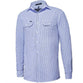 Ritemate Pilbara Mens Yarn Dyed, Check, Dual Pocket, Long Sleeve Shirt - RMPC062