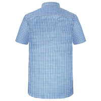 Ritemate Pilbara Mens Yarn Dyed, Check, Dual Pocket, Short Sleeve Shirt - RMPC060S-Queensland Workwear Supplies