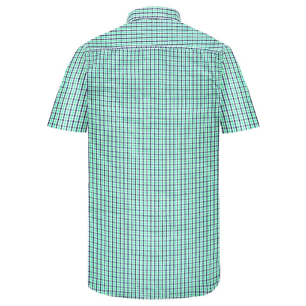 Ritemate Pilbara Mens Yarn Dyed, Check, Dual Pocket, Short Sleeve Shirt - RMPC060S-Queensland Workwear Supplies