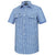 Ritemate Pilbara Mens Yarn Dyed, Check, Dual Pocket, Short Sleeve Shirt - RMPC060S-Queensland Workwear Supplies