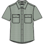 Ritemate Pilbara Mens Yarn Dyed, Check, Dual Pocket, Short Sleeve Shirt - RMPC063S-Queensland Workwear Supplies