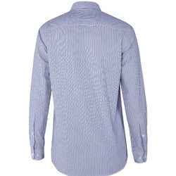 Ritemate Pilbara Mens Yarn Dyed, Stripe, Dual Pocket, Long Sleeve Shirt - RMPC058