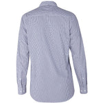 Ritemate Pilbara Mens Yarn Dyed, Stripe, Dual Pocket, Long Sleeve Shirt - RMPC058-Queensland Workwear Supplies