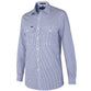 Ritemate Pilbara Mens Yarn Dyed, Stripe, Dual Pocket, Long Sleeve Shirt - RMPC058