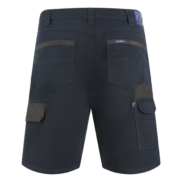 Ritemate RMX Flexible Fit L/W Mid Leg Tactical Short - RMX011S-Queensland Workwear Supplies