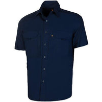 Ritemate RMX Flexible Fit Utility S/S Shirts - RMX002S-Queensland Workwear Supplies