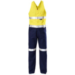 Ritemate Two Tone Action Back Overall 3M Tape - RM909AR-Queensland Workwear Supplies