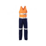 Ritemate Two Tone Action Back Overall 3M Tape - RM909AR-Queensland Workwear Supplies