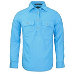 Ritemate Women's Pilbara Closed Front Long Sleeve Shirt - RM300CF-Queensland Workwear Supplies