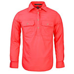 Ritemate Women's Pilbara Closed Front Long Sleeve Shirt - RM300CF-Queensland Workwear Supplies