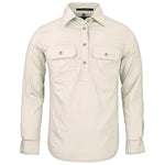 Ritemate Women's Pilbara Closed Front Long Sleeve Shirt - RM300CF-Queensland Workwear Supplies