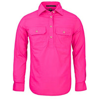 Ritemate Women's Pilbara Closed Front Long Sleeve Shirt - RM300CF-Queensland Workwear Supplies