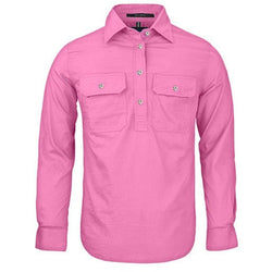 Ritemate Women's Pilbara Closed Front Long Sleeve Shirt - RM300FC